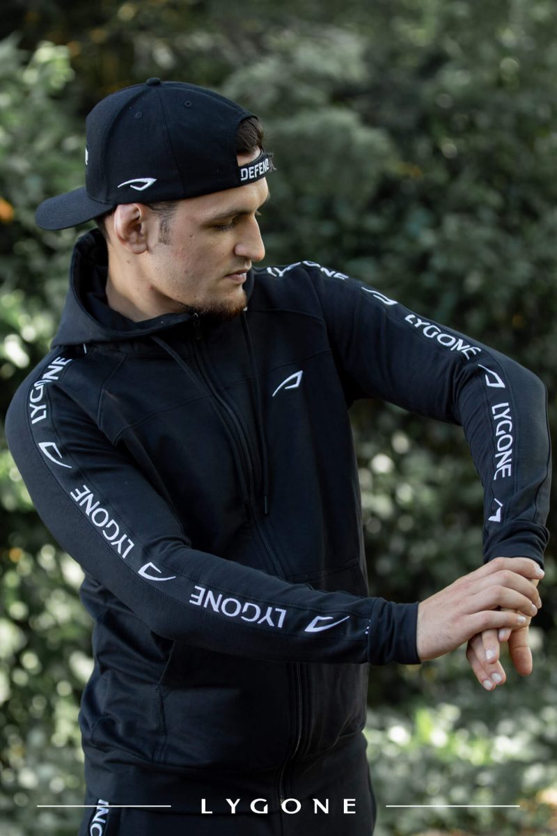 Trainingsanzug Muscle Fit Herren - LYGONE, Jogginganzug, Tracksuit, Hoodie, Hose